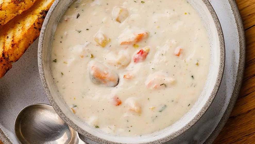 Corn Chowder And Wild Crab